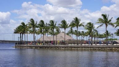 Popular Tiki bar in Punta Gorda, Florida