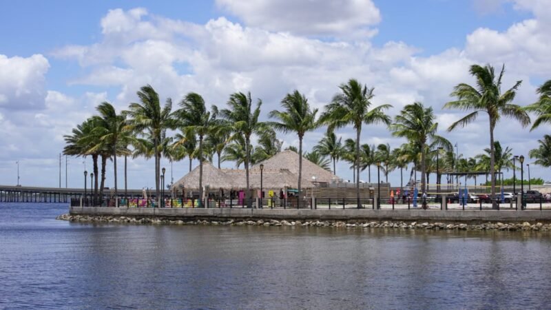Popular Tiki bar in Punta Gorda, Florida