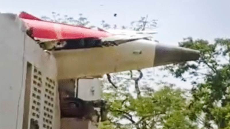 Air India flight crashes near the Ahmedabad airport