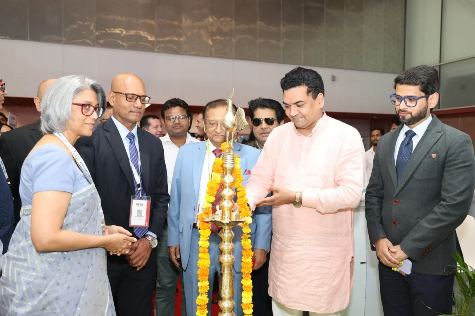 Kapil Mishra inaugurates BLTM 2025 at Yashobhoomi, IICC in Dwarka